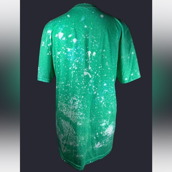 Pink Floyd Dark Side Of the Moon‎ Green Graphic T-Shirt Acid Wash Small - Picture 5 of 7